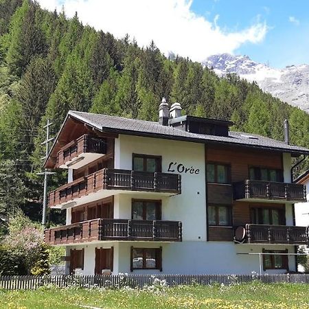 Free Cable Car & Bus In The Summer Haus L'Oree Saas-Grund Exterior photo